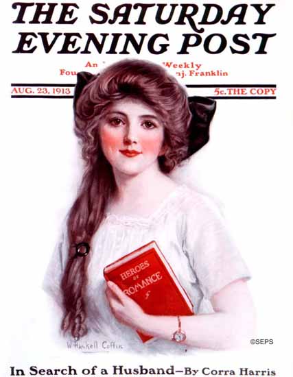 WH Coffin Cover Artist Saturday Evening Post 1913_08_23 | The Saturday Evening Post Graphic Art Covers 1892-1930