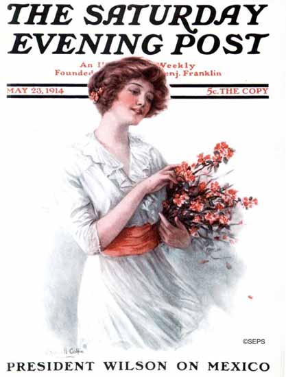 WH Coffin Cover Artist Saturday Evening Post 1914_05_23 | The Saturday Evening Post Graphic Art Covers 1892-1930