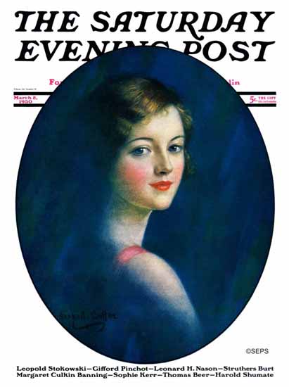 WH Coffin Cover Artist Saturday Evening Post 1930_03_08 | The Saturday Evening Post Graphic Art Covers 1892-1930