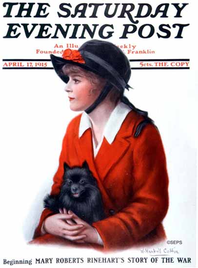 WH Coffin Saturday Evening Post 1915_04_17 | The Saturday Evening Post Graphic Art Covers 1892-1930