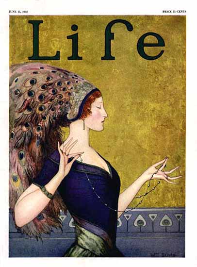 WT Benda Life Humor Magazine 1922-06-15 Copyright | Life Magazine Graphic Art Covers 1891-1936