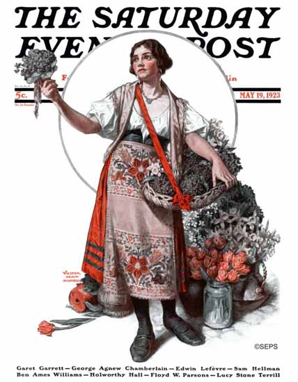 Walter Humphrey Cover Artist Saturday Evening Post 1923_05_19 | The Saturday Evening Post Graphic Art Covers 1892-1930