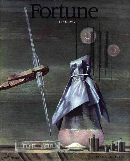 Walter Murch Fortune Magazine June 1947 Copyright | Fortune Magazine Graphic Art Covers 1930-1959