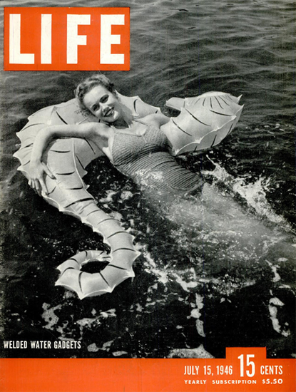 Welded Water Gadgets 15 Jul 1946 Copyright Life Magazine | Life Magazine BW Photo Covers 1936-1970