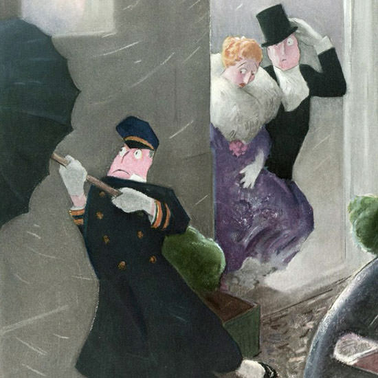 William Cotton The New Yorker 1940_03_02 Copyright crop | Best of 1940s Ad and Cover Art