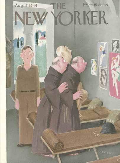 William Cotton The New Yorker 1944_08_12 Copyright | The New Yorker Graphic Art Covers 1925-1945