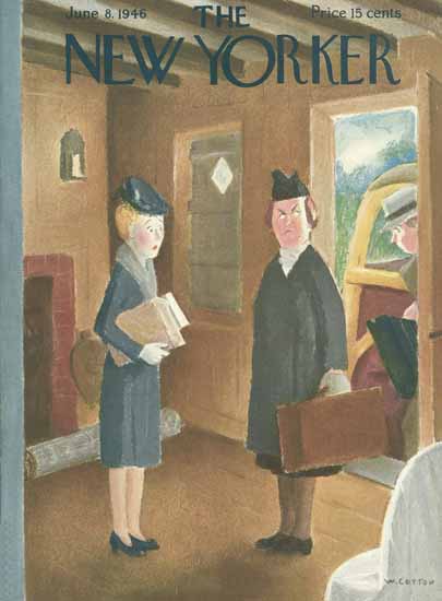 William Cotton The New Yorker 1946_06_08 Copyright | The New Yorker Graphic Art Covers 1946-1970