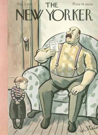 William Steig The New Yorker 1932_05_07 Copyright | The New Yorker Graphic Art Covers 1925-1945