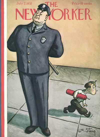 William Steig The New Yorker 1932_07_02 Copyright | The New Yorker Graphic Art Covers 1925-1945