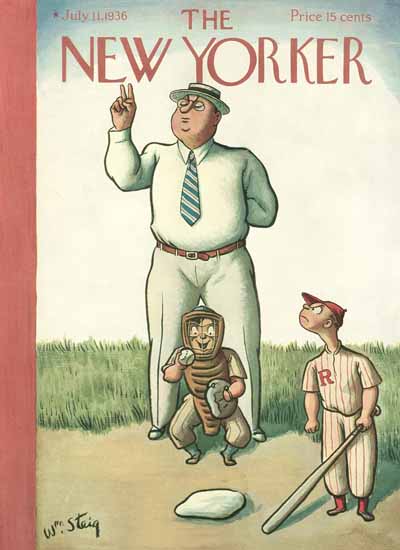 William Steig The New Yorker 1936_07_11 Copyright | The New Yorker Graphic Art Covers 1925-1945