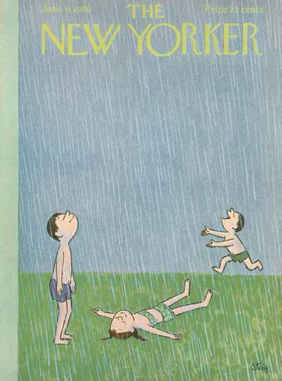 William Steig The New Yorker 1959_06_06 Copyright | The New Yorker Graphic Art Covers 1946-1970