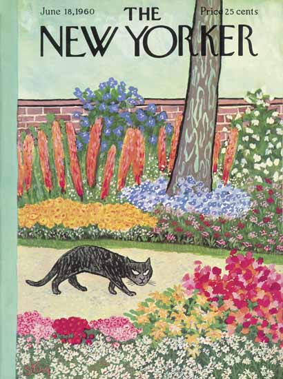 William Steig The New Yorker 1960_06_18 Copyright | The New Yorker Graphic Art Covers 1946-1970