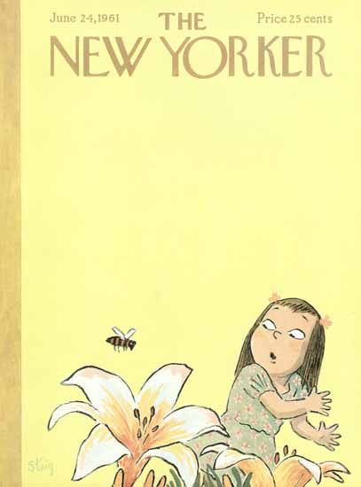 William Steig The New Yorker 1961_06_24 Copyright | The New Yorker Graphic Art Covers 1946-1970