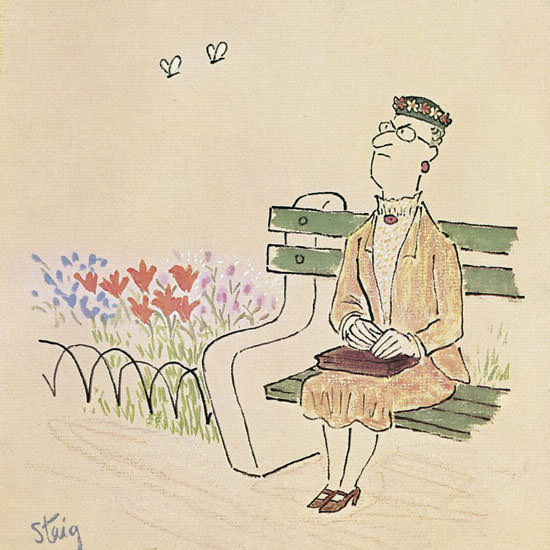 William Steig The New Yorker 1964_05_23 Copyright crop | Best of 1960s Ad and Cover Art