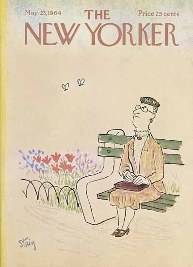 William Steig The New Yorker 1964_05_23 Copyright | The New Yorker Graphic Art Covers 1946-1970