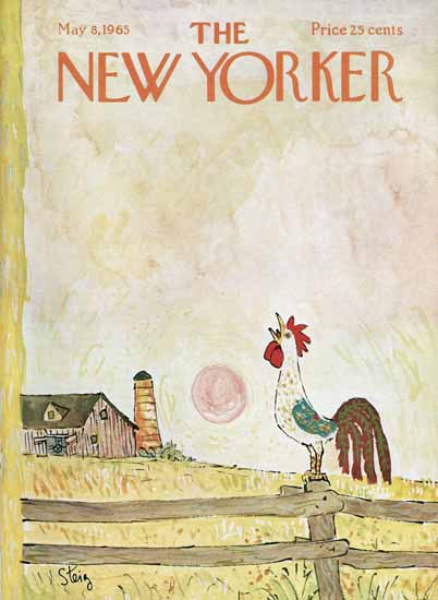 William Steig The New Yorker 1965_05_08 Copyright | The New Yorker Graphic Art Covers 1946-1970