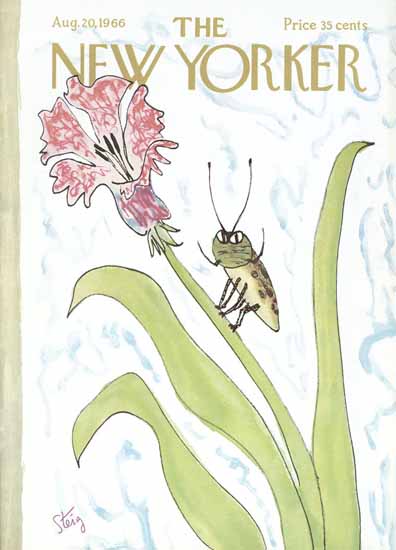 William Steig The New Yorker 1966_08_20 Copyright | The New Yorker Graphic Art Covers 1946-1970