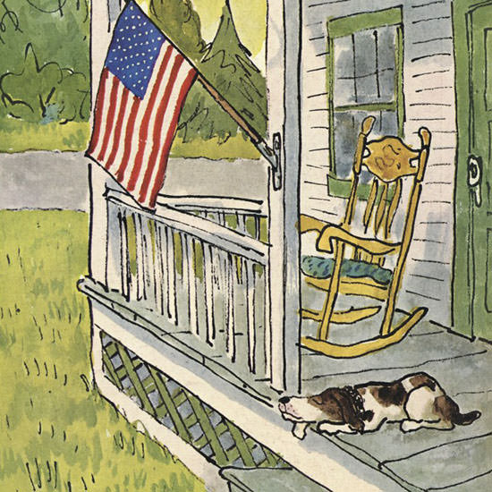 William Steig The New Yorker 1968_07_06 Copyright crop | Best of Vintage Cover Art 1900-1970