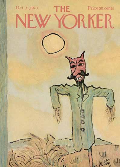 William Steig The New Yorker 1970_10_31 Copyright | The New Yorker Graphic Art Covers 1946-1970