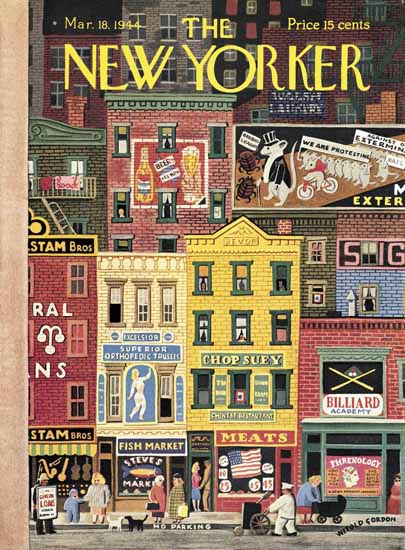 Witold Gordon The New Yorker 1944_03_18 Copyright | Mad Men Art ...