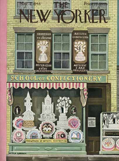 Witold Gordon The New Yorker 1946_03_02 Copyright | The New Yorker Graphic Art Covers 1946-1970