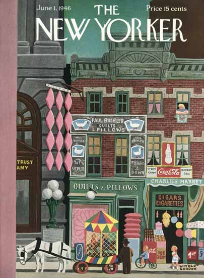 Witold Gordon The New Yorker 1946_06_01 Copyright | The New Yorker Graphic Art Covers 1946-1970