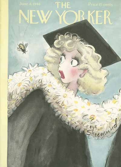 WomenArt Barbara Shermund The New Yorker 1940_06_08 Copyright | 69 Women Cover Artists and 826 Covers 1902-1970