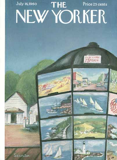 WomenArt Beatrice Szanton Cover The New Yorker 1960_07_16 Copyright | 69 Women Cover Artists and 826 Covers 1902-1970