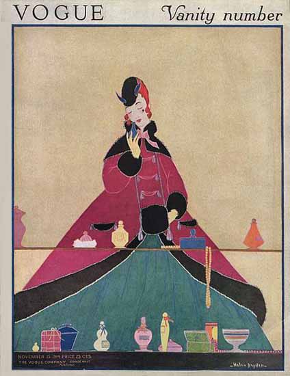 WomenArt Helen Dryden Vogue Cover 1914-11-15 Copyright | 69 Women Cover Artists and 826 Covers 1902-1970