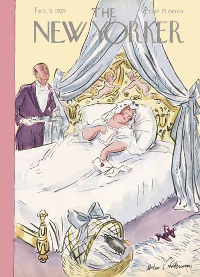 WomenArt Helen E Hokinson The New Yorker 1929_02_09 Copyright | 69 Women Cover Artists and 826 Covers 1902-1970