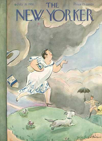 WomenArt Helen E Hokinson The New Yorker 1930_07_26 Copyright | 69 Women Cover Artists and 826 Covers 1902-1970