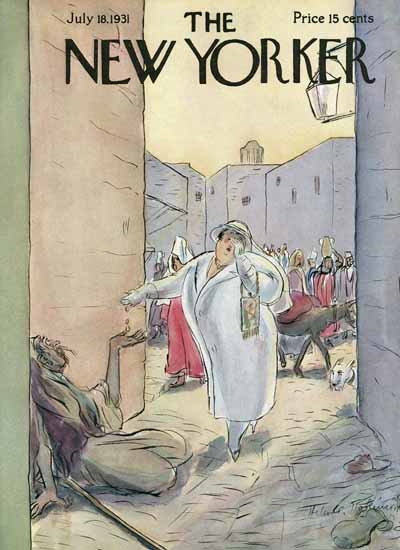 WomenArt Helen E Hokinson The New Yorker 1931_07_18 Copyright | 69 Women Cover Artists and 826 Covers 1902-1970