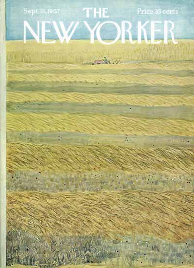 WomenArt Ilonka Karasz Cover The New Yorker 1967_09_16 Copyright | 69 Women Cover Artists and 826 Covers 1902-1970