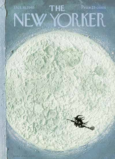 WomenArt Laura Jean Allen Cover The New Yorker 1965_10_30 Copyright | 69 Women Cover Artists and 826 Covers 1902-1970