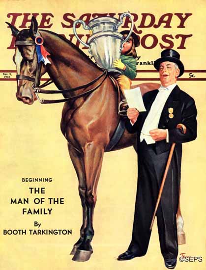 WomenArt Mariam Troop Saturday Evening Post Big Trophy 1940_11_09 | 69 Women Cover Artists and 826 Covers 1902-1970