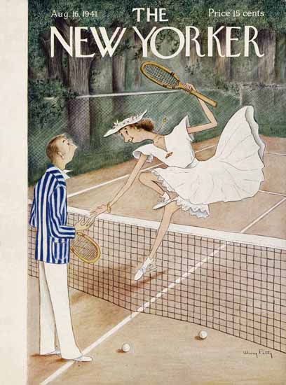 WomenArt Mary Petty Cover The New Yorker 1941_08_16 Copyright | 69 Women Cover Artists and 826 Covers 1902-1970