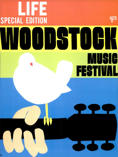 Woodstock Music Festival Special Aug 1969 Copyright Life Magazine | Life Magazine Color Photo Covers 1937-1970