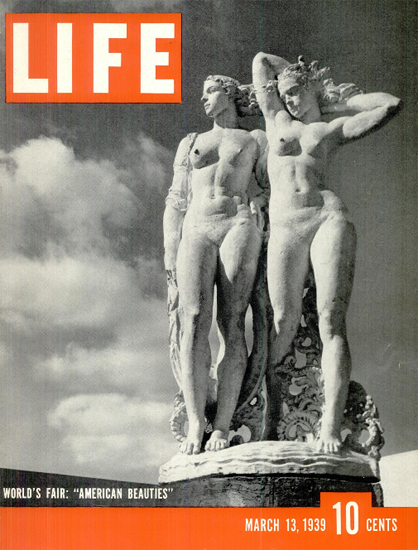 Worlds Fair American Beauties 13 Mar 1939 Copyright Life Magazine | Life Magazine BW Photo Covers 1936-1970