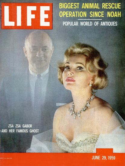 Zsa Zsa Gabor Life Story by G Frank 29 Jun 1959 Copyright Life Magazine | Life Magazine Color Photo Covers 1937-1970